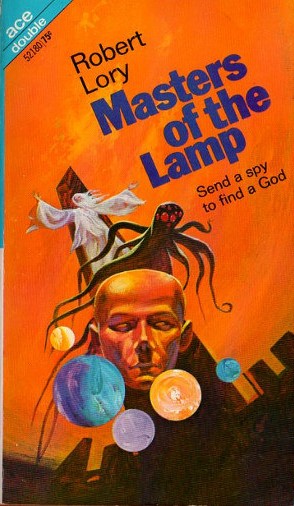 The same cover for the novel Masters of the Lamp.